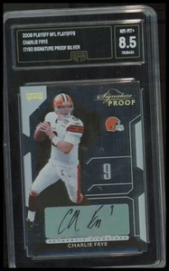 Playoffs NFL 2006 #15 Charlie Frye Signature Proofs Gold GMA 8,5 #/50 - Imagen 1 de 2