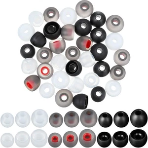 36 Pcs Replacement Earbud Tips Silicon Ear Bud Cover Earphone Rubber - Picture 1 of 11