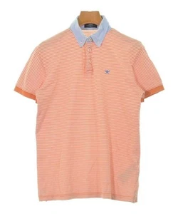 HACKETT Polo Shirts OrangexWhite(Border) XS 2200580060014 - Picture 1 of 7