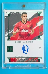 2023-24 Impeccable Manchester United Robin van Persie Indelible Ink 5/5 Auto 1/1 - Picture 1 of 2