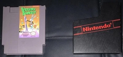 Bugs Bunny Birthday Blowout Nintendo NES 1990 Game Cartridge w/ Sleeve - Image 1 of 4