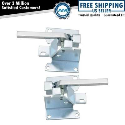 Chrome Inner Interior Inside Front Door Handles Set NEW for Chevy Pickup Truck - Image 1 of 4