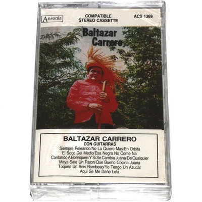 Baltazar Carrero Con Guitarras Vol 1 (Cassette Tape) Jibaro NUEVO NEW SEALED - Image 1 of 4