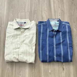 2 Stück Robert Graham 3XL 3XLB Oberhemden Langarm - Bild 1 von 18