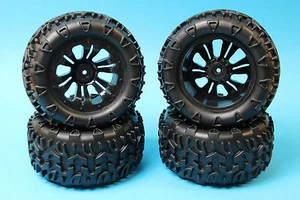 RC XTC MONSTER TRUCK RÄDER REIFEN FELGEN 1:10 TRAXXAS LRP AMEWI HSP CARSON REELY - Bild 1 von 1