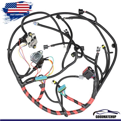 For 1999-01 Ford F250 F350 F550 Super Duty 7.3L Diesel Engine Wiring Harness US - Image 1 of 4