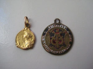 2 Musik Medaillen/Anhänger u.a. Erinnerung Sängerbund Fest Wien 1890 a. Sammlung - Bild 1 von 6