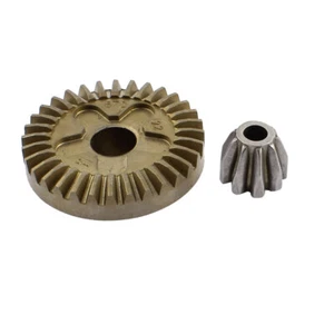 Pièce rechange meuleuse Angle électrique métal pignon conique spiral gris Set - Photo 1 sur 2