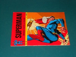 SUPERMAN Ed. Williams Inteuropa I Serie N. 6 L. 150 serie 1/11 originale 1971 - Picture 1 of 5