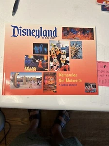 Disneyland Remember the Moments Magical Souvenir Pictorial Book RARE Excellent - Picture 1 of 4