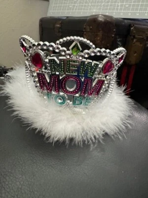 Amscan Nueva Tiara Mamá To Be Baby Shower Adulto Fiesta Favor Accesorio ¡¡Nuevo!!! Foto 1 de 2