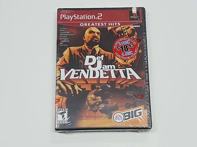 Dej Jam Vendetta Greatest Hits Playstation 2 PS2 Brand New Sealed *sticker *CAN - Image 1 of 4