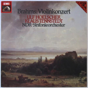 ULF HOELSCHER & TENNSTEDT BRAHMS VIOLIN C. EMI GERMANY ED.1 DIGITAL ASD 3973 NM - Picture 1 of 3
