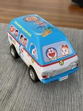 Showa Retro Doraemon Kindergarten Bus Tin Mini Car