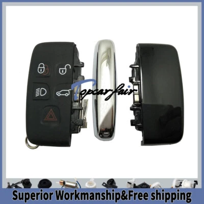 Para LAND ROVER FREELANDER 2 L359 LR2 Control Remoto Llavero Inteligente Carcasa Cubierta Foto 1 de 4