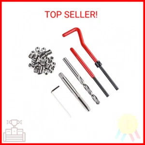 Wolfride 30PCS M6 Helicoil Kit M6 x 1mm Thread Repair Kit M6 Helicoil Inserts - Picture 1 of 2