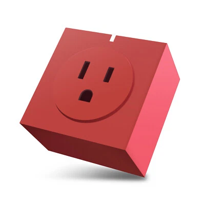 Zettaguard S31 Mini WiFi Smart Remote Control Timer Switch Power Socket (Red) - Image 1 of 4