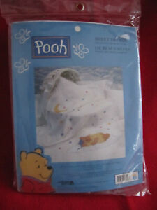 Leisure Arts Winnie the Pooh Baby Afghan Sweet Dreams Counted Cross Stitch