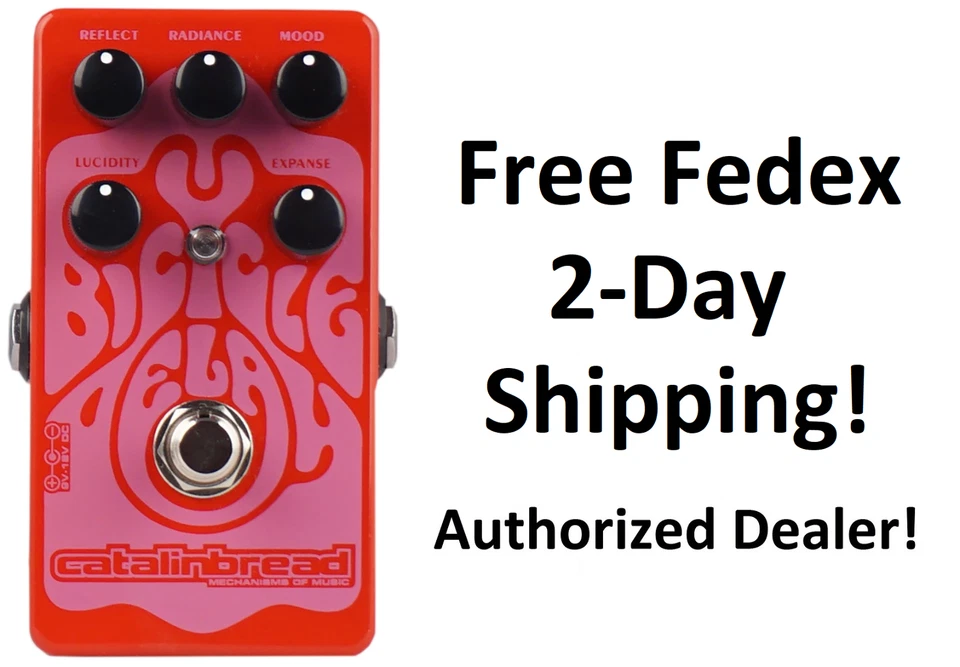 Catalinbread Bicycle Delay Guitar Effects Pedal