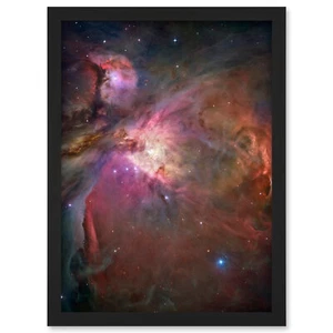 Hubble Space Telescope Orion Nebula Dramatic Star Formation Framed Art Print A3 - Picture 1 of 31