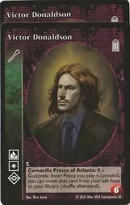 Victor Donaldson x2 Ventrue Keepers of Tradition reimpresión 2 KoT R2 VTES - Imagen 1 de 1