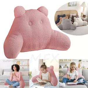 Reading Pillow for Bed Plush Backrest Pillow Back Rest Pillow for Bed Sitting Up - Picture 1 of 68