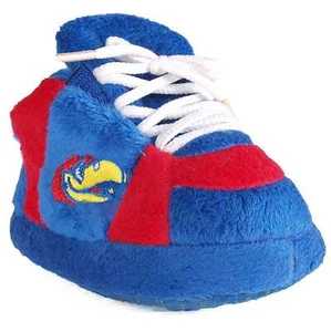 Kansas Jayhawks Baby Slippers - Picture 1 of 8