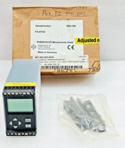 RHEINTACHO MESSTECHNIK FA-47734 5823.200 RELÉ DE VELOCIDAD 5303.001 NUEVO ENVÍO RÁPIDO - Imagen 1 de 5