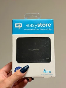 Western Digital easystore Disque Dur Externe USB 3.0 4To - Noir... - Photo 1/4