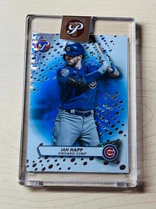 2023 Ian Happ Topps Pristine #53 Encased Blue Refractor 69/75 - Chicago Cubs - Picture 1 of 2