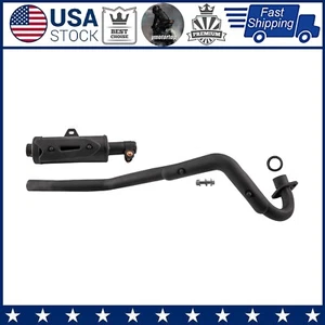 28mm Exhaust Pipe Muffler For 110cc 125 150cc ATV Quad Go kart Buggy Dirt Bike - Picture 1 of 7