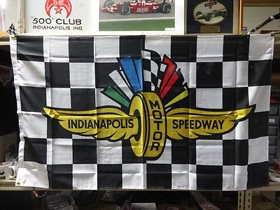 Indianapolis Motor Speedway Collector Flag Banners 500 Brickyard 400 AIR RACE - Image 1 of 4