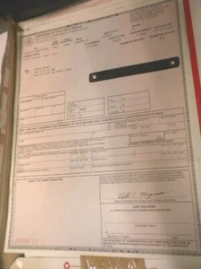 1981 Chevy LUV Diesel C223 T ! T ! E Historic papers for transfer of owner - Picture 1 of 2
