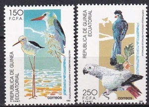 Equatorial Guinea 1992 Edifil 156/57 Fauna Birds MNH VF - Picture 1 of 1