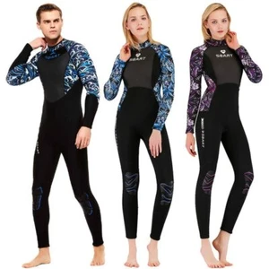 3mm One-piece Male Female Wetsuit Neoprene Nylon Scuba Thicken Diving Suit - Bild 1 von 15
