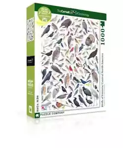 New York Puzzle Company Birds of Eastern/Central North America 1000 Piece Puzzle - Picture 1 of 2