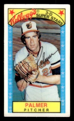 1979 Kellogg's 3-D Super Stars #5a Jim Palmer - Image 1 of 2
