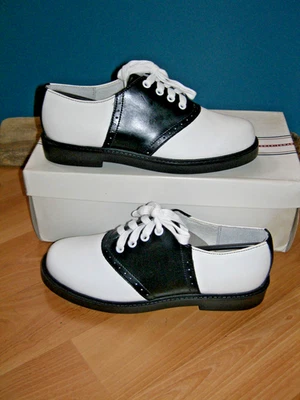 Zapatos de montar vintage negros/blancos Arizona EE. UU. para mujer 8 Foto 1 de 4