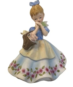 Vintage Norleans Little Girl Night Light Japan Collectible Beautiful Works READ - Picture 1 of 8