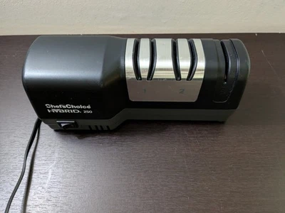 Chef’s Choice Model 250 Hybrid Electric & Manual Diamond Hone Knife Sharpener  - Image 1 of 4