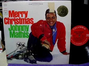Johnny Mathis - Merry Christmas LP - 1967 Columbia 2 Eye 360 Sound STEREO - Picture 1 of 4