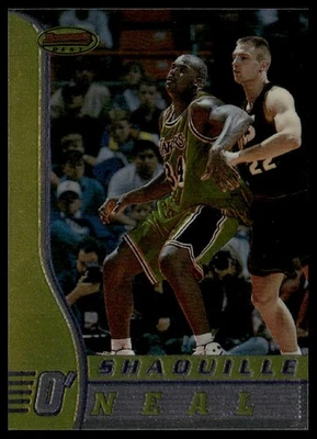 1996-97 Bowman's Best #70 Shaquille O'Neal Los Angeles Lakers - Image 1 of 2