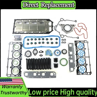 For Chrysler 300 Aspen Dodge Ram 1500 2003-2008 5.7L Full Head Gasket Bolts Set Foto 1 de 4