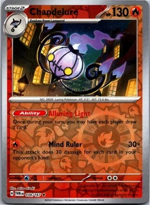 Chandelure 038/167 - SV06: Twilight Masquerade Reverse Holo - Imagen 1 de 2