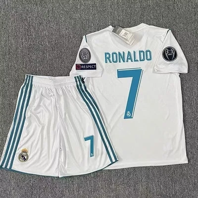 2017-18 completo CRISTIANO RONALDO 7 CR7 taglia 3-13 anni/ S-XXL