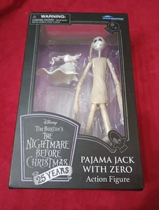 Nightmare Before Christmas Pigiama Jack con Zero Action Figure Diamond Select - Foto 1 di 6