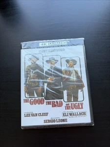 The Good, the Bad and the Ugly (4K UHD + Blu-ray) NEW SEALED - Picture 1 of 3