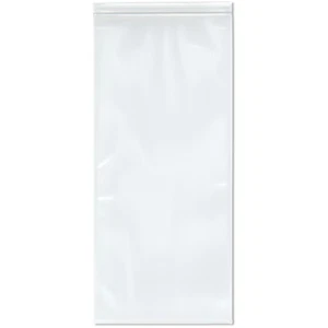 Plymor 8" x 18", 6 Mil Industrial Duty Zipper Reclosable Plastic Bags - Picture 1 of 3