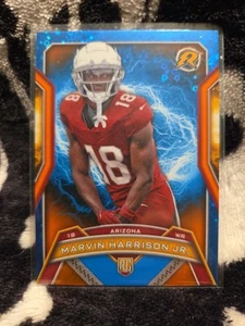 2024 Topps Resurgence - Marvin Harrison Jr #102 RC Blue Disco - Bild 1 von 2