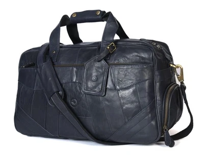 Bolso de Lona de Cuero Aaron para Hombre, 30L Bolsas de Lona para Ropa de Fin de Semana... Foto 1 de 4